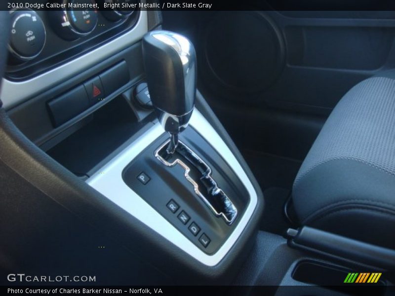 Bright Silver Metallic / Dark Slate Gray 2010 Dodge Caliber Mainstreet