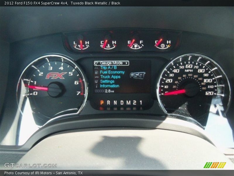 Tuxedo Black Metallic / Black 2012 Ford F150 FX4 SuperCrew 4x4