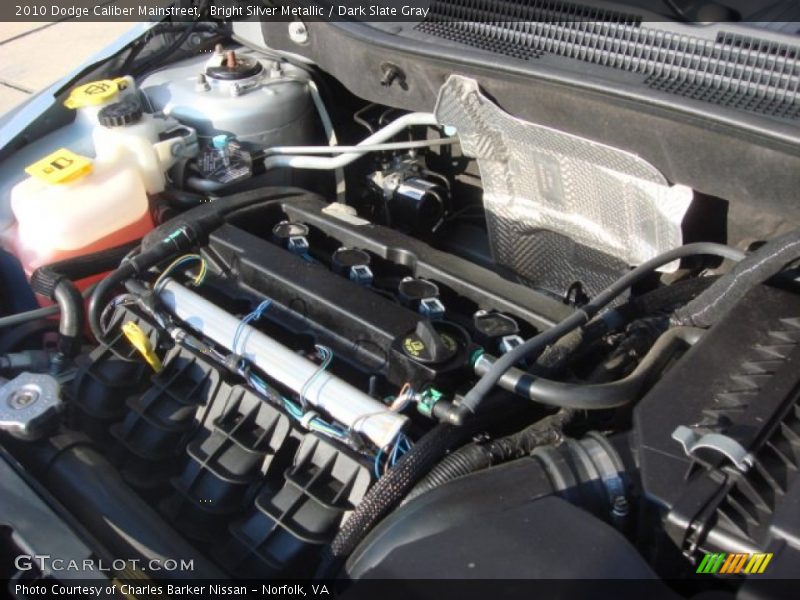 Bright Silver Metallic / Dark Slate Gray 2010 Dodge Caliber Mainstreet
