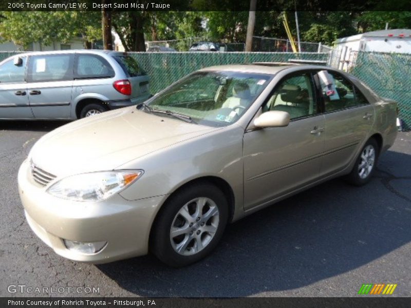 Desert Sand Mica / Taupe 2006 Toyota Camry LE V6