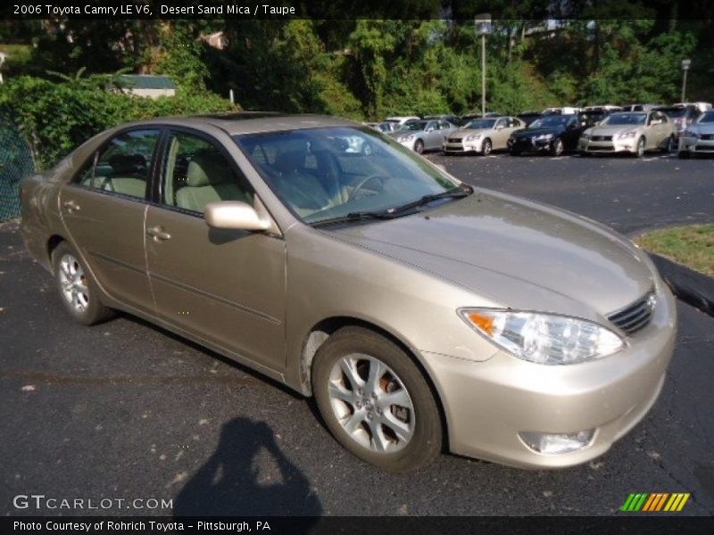 Desert Sand Mica / Taupe 2006 Toyota Camry LE V6