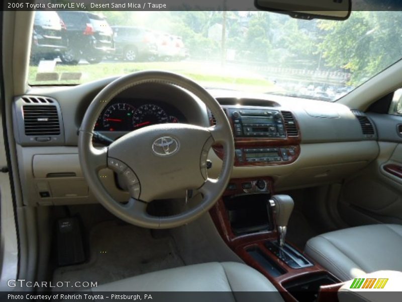 Desert Sand Mica / Taupe 2006 Toyota Camry LE V6