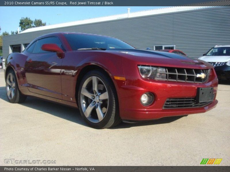 Red Jewel Tintcoat / Black 2010 Chevrolet Camaro SS/RS Coupe