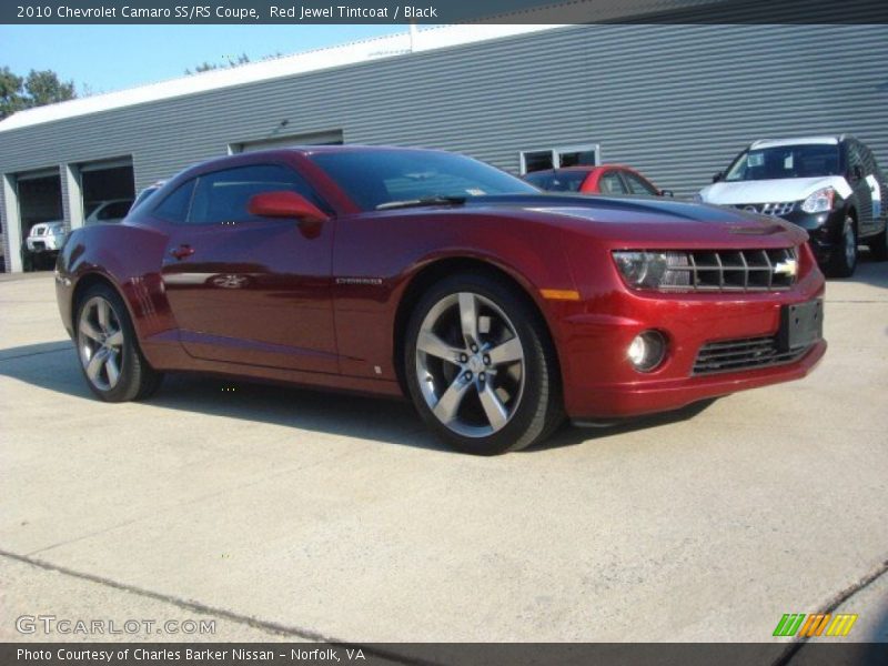 Red Jewel Tintcoat / Black 2010 Chevrolet Camaro SS/RS Coupe