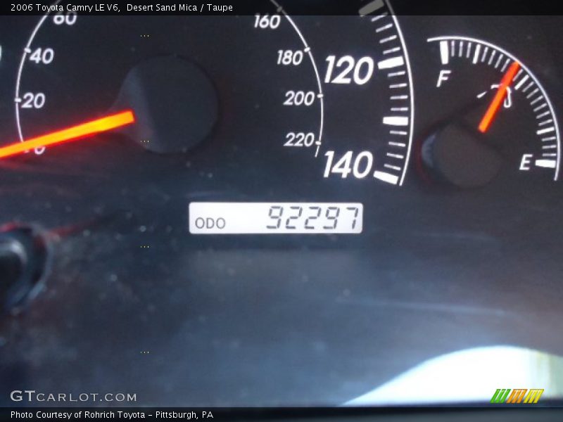 Desert Sand Mica / Taupe 2006 Toyota Camry LE V6