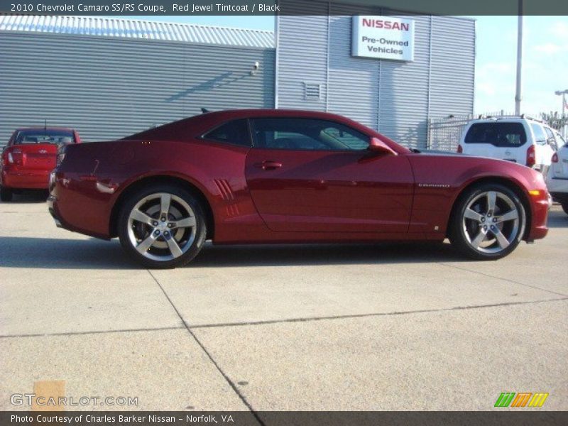 Red Jewel Tintcoat / Black 2010 Chevrolet Camaro SS/RS Coupe