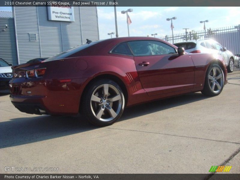 Red Jewel Tintcoat / Black 2010 Chevrolet Camaro SS/RS Coupe