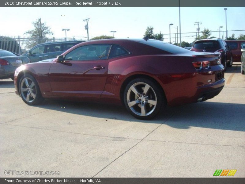 Red Jewel Tintcoat / Black 2010 Chevrolet Camaro SS/RS Coupe
