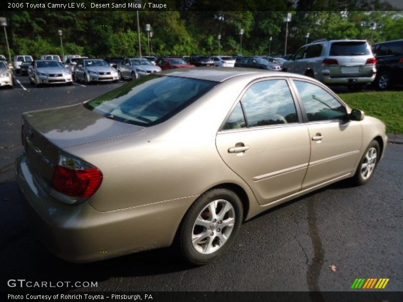 Desert Sand Mica / Taupe 2006 Toyota Camry LE V6