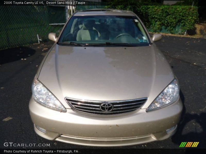 Desert Sand Mica / Taupe 2006 Toyota Camry LE V6