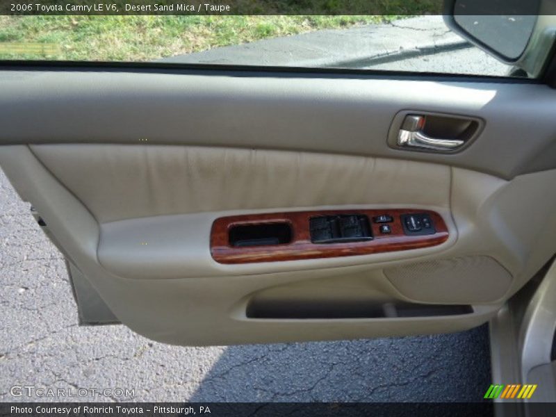 Desert Sand Mica / Taupe 2006 Toyota Camry LE V6