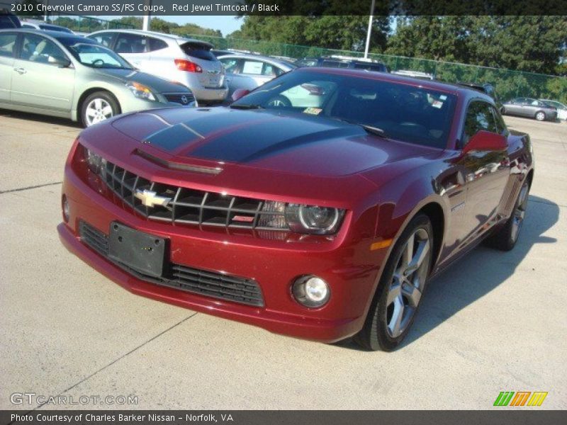 Red Jewel Tintcoat / Black 2010 Chevrolet Camaro SS/RS Coupe