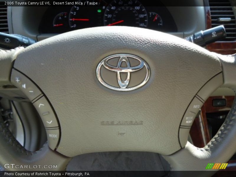 Desert Sand Mica / Taupe 2006 Toyota Camry LE V6