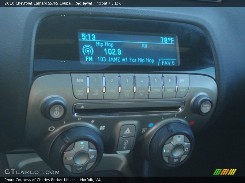 Red Jewel Tintcoat / Black 2010 Chevrolet Camaro SS/RS Coupe