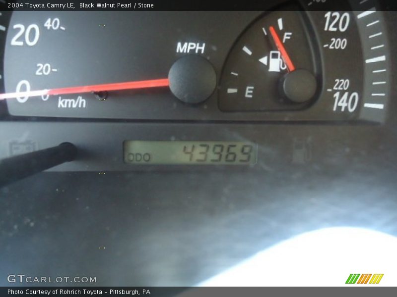 Black Walnut Pearl / Stone 2004 Toyota Camry LE