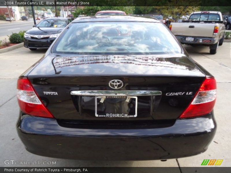 Black Walnut Pearl / Stone 2004 Toyota Camry LE