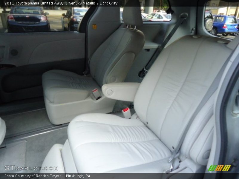 Silver Sky Metallic / Light Gray 2011 Toyota Sienna Limited AWD