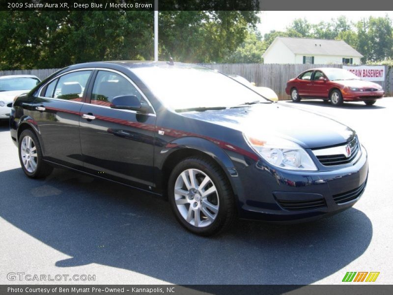 Deep Blue / Morocco Brown 2009 Saturn Aura XR