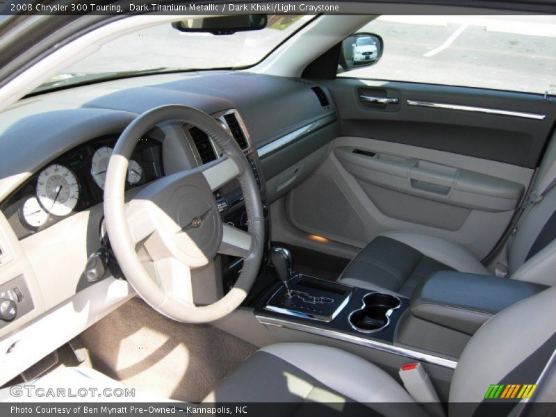 Dark Titanium Metallic / Dark Khaki/Light Graystone 2008 Chrysler 300 Touring