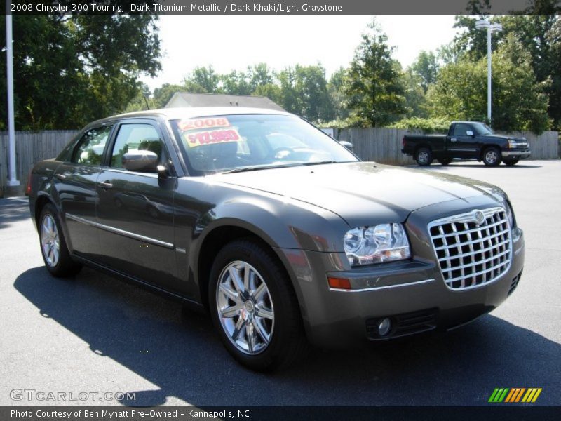 Dark Titanium Metallic / Dark Khaki/Light Graystone 2008 Chrysler 300 Touring