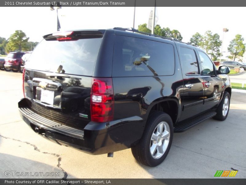 Black / Light Titanium/Dark Titanium 2011 Chevrolet Suburban LT