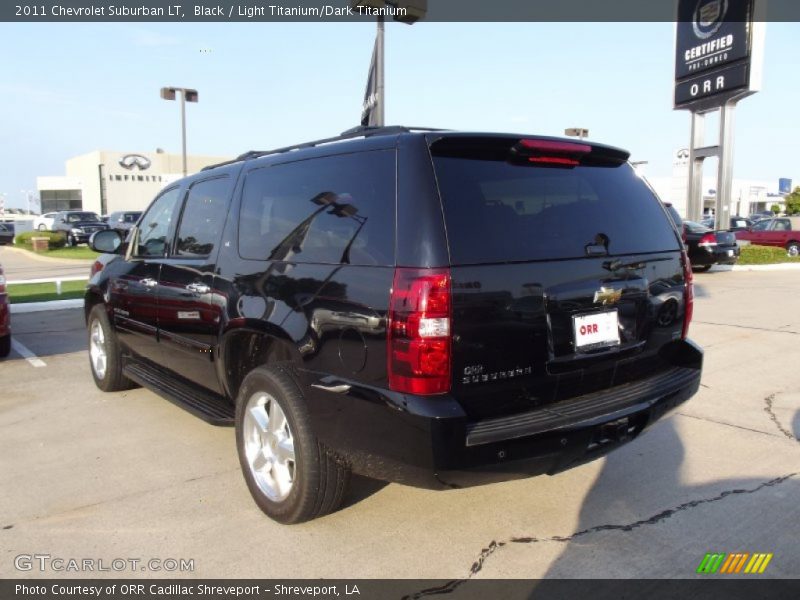 Black / Light Titanium/Dark Titanium 2011 Chevrolet Suburban LT