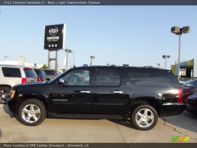 Black / Light Titanium/Dark Titanium 2011 Chevrolet Suburban LT