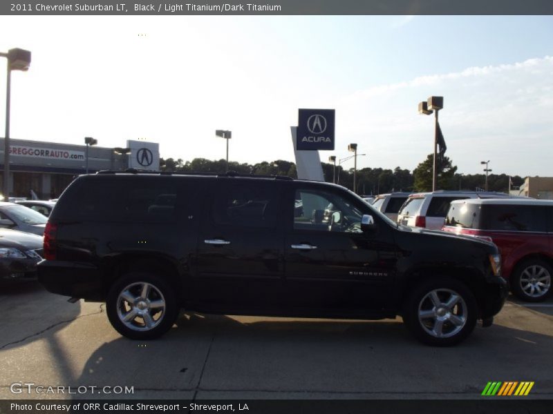 Black / Light Titanium/Dark Titanium 2011 Chevrolet Suburban LT