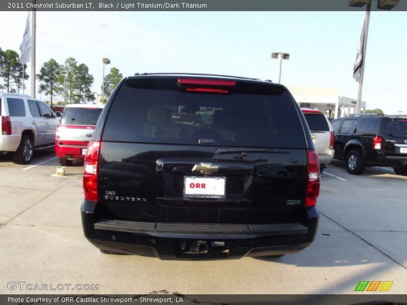 Black / Light Titanium/Dark Titanium 2011 Chevrolet Suburban LT