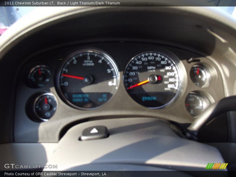 Black / Light Titanium/Dark Titanium 2011 Chevrolet Suburban LT