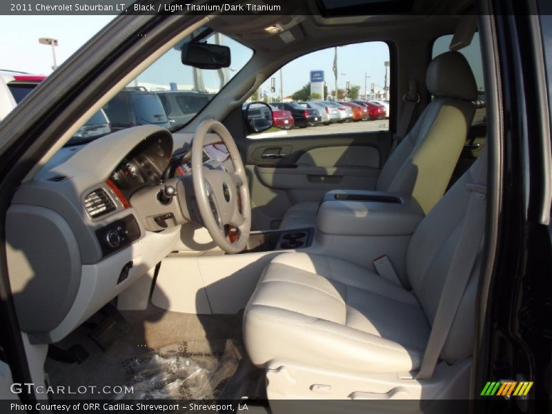 Black / Light Titanium/Dark Titanium 2011 Chevrolet Suburban LT