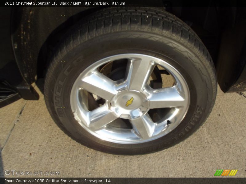 Black / Light Titanium/Dark Titanium 2011 Chevrolet Suburban LT