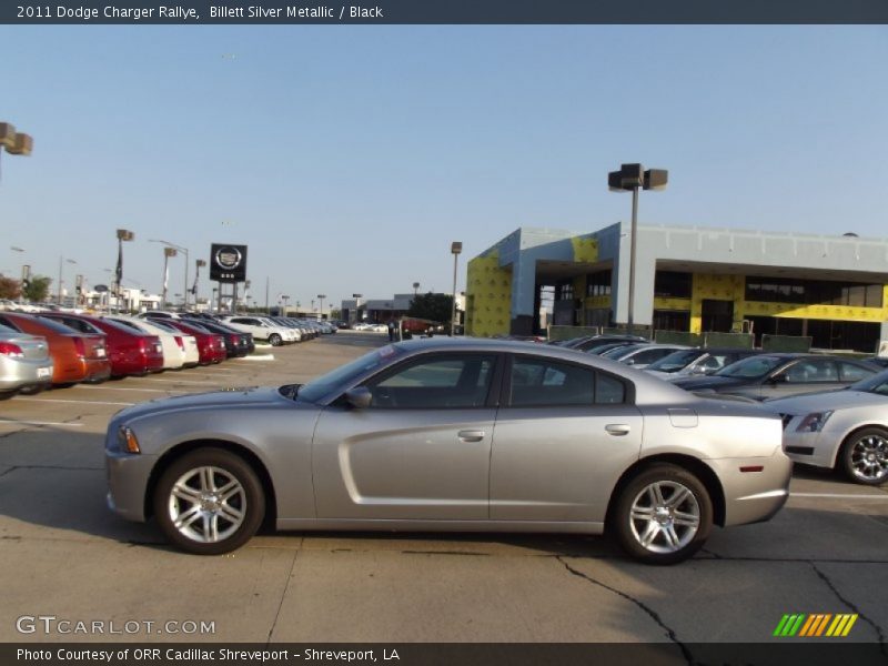 Billett Silver Metallic / Black 2011 Dodge Charger Rallye