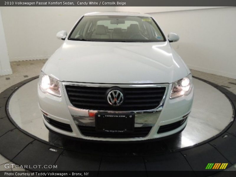 Candy White / Cornsilk Beige 2010 Volkswagen Passat Komfort Sedan