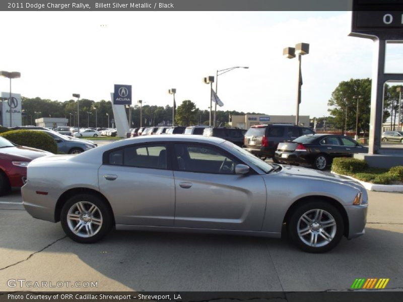 Billett Silver Metallic / Black 2011 Dodge Charger Rallye