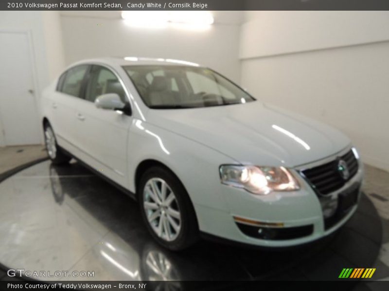 Candy White / Cornsilk Beige 2010 Volkswagen Passat Komfort Sedan