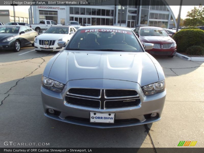 Billett Silver Metallic / Black 2011 Dodge Charger Rallye