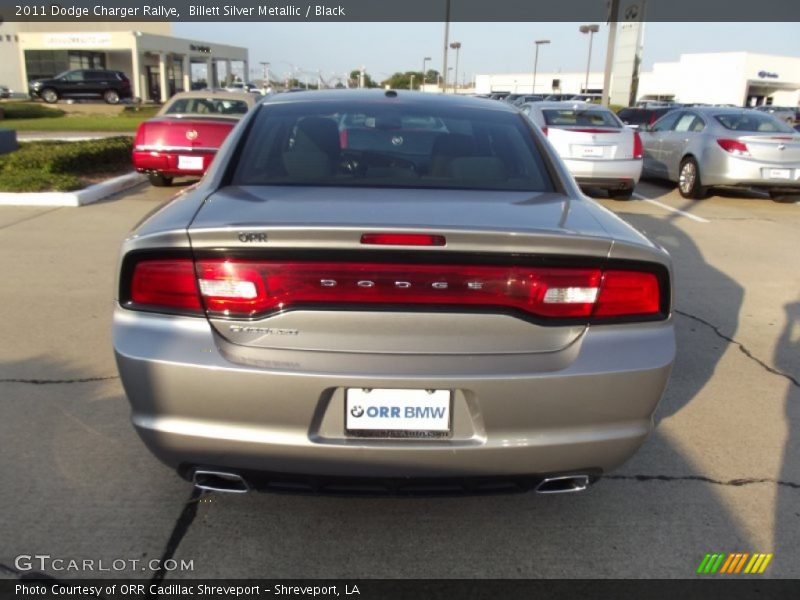 Billett Silver Metallic / Black 2011 Dodge Charger Rallye
