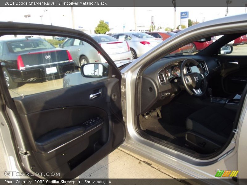 Billett Silver Metallic / Black 2011 Dodge Charger Rallye