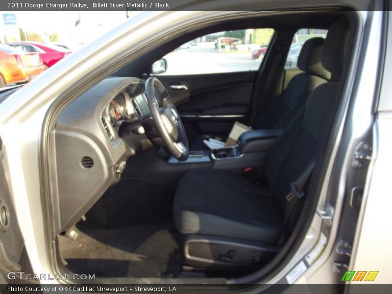 Billett Silver Metallic / Black 2011 Dodge Charger Rallye