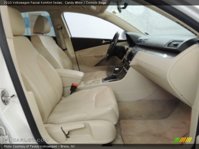 Candy White / Cornsilk Beige 2010 Volkswagen Passat Komfort Sedan