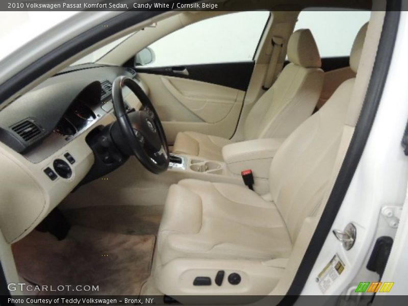 Candy White / Cornsilk Beige 2010 Volkswagen Passat Komfort Sedan