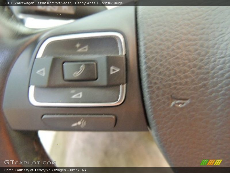 Candy White / Cornsilk Beige 2010 Volkswagen Passat Komfort Sedan