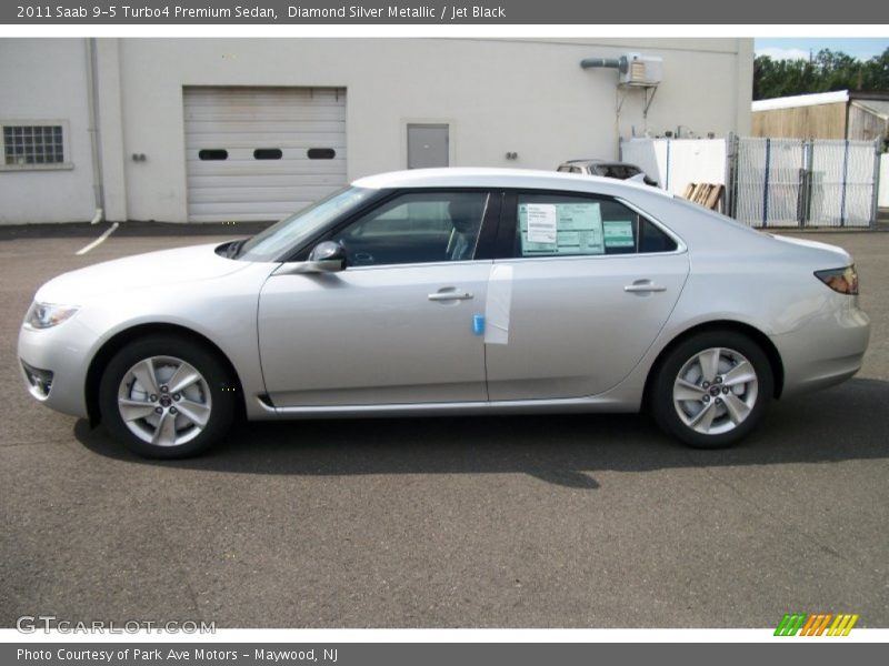  2011 9-5 Turbo4 Premium Sedan Diamond Silver Metallic