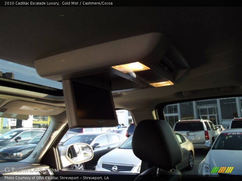 Gold Mist / Cashmere/Cocoa 2010 Cadillac Escalade Luxury