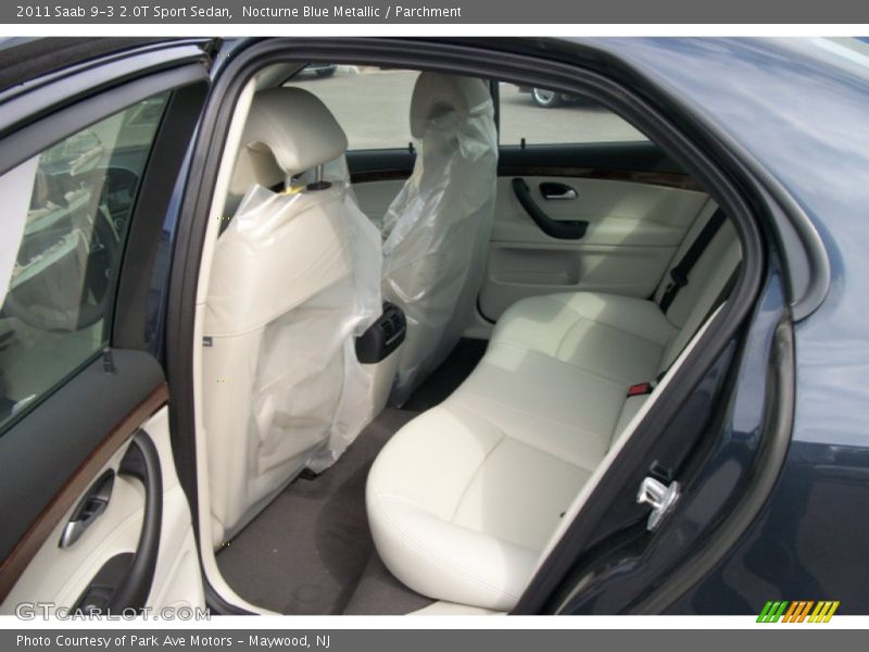 Nocturne Blue Metallic / Parchment 2011 Saab 9-3 2.0T Sport Sedan
