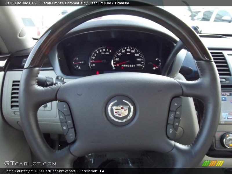 Tuscan Bronze ChromaFlair / Titanium/Dark Titanium 2010 Cadillac DTS