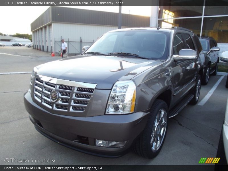 Mocha Steel Metallic / Cashmere/Cocoa 2013 Cadillac Escalade Luxury