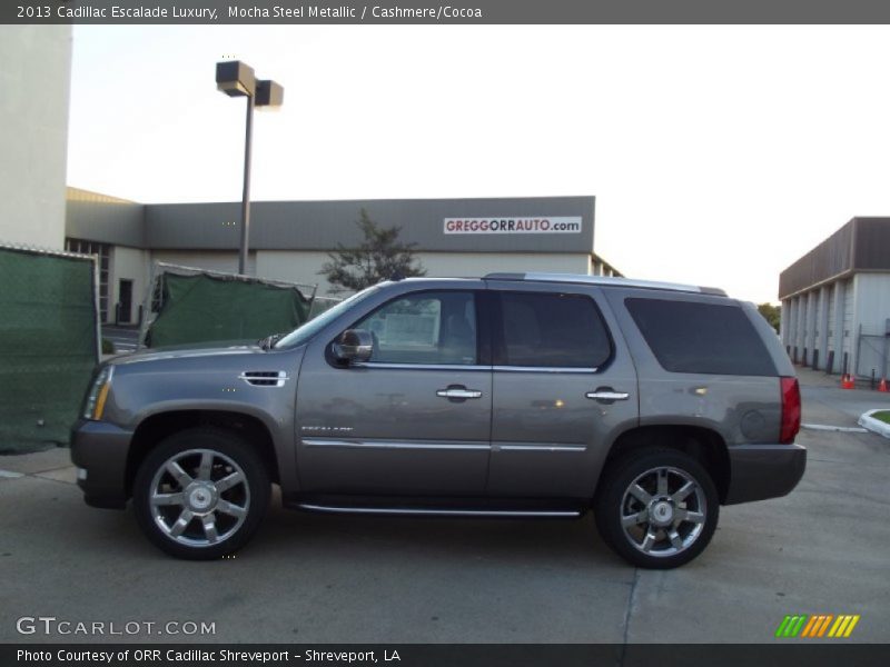 Mocha Steel Metallic / Cashmere/Cocoa 2013 Cadillac Escalade Luxury