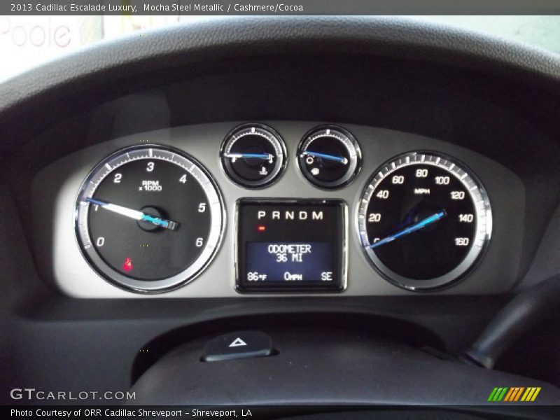 Mocha Steel Metallic / Cashmere/Cocoa 2013 Cadillac Escalade Luxury